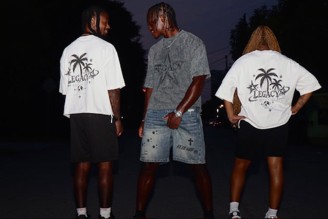 Distressed Baggy Denim