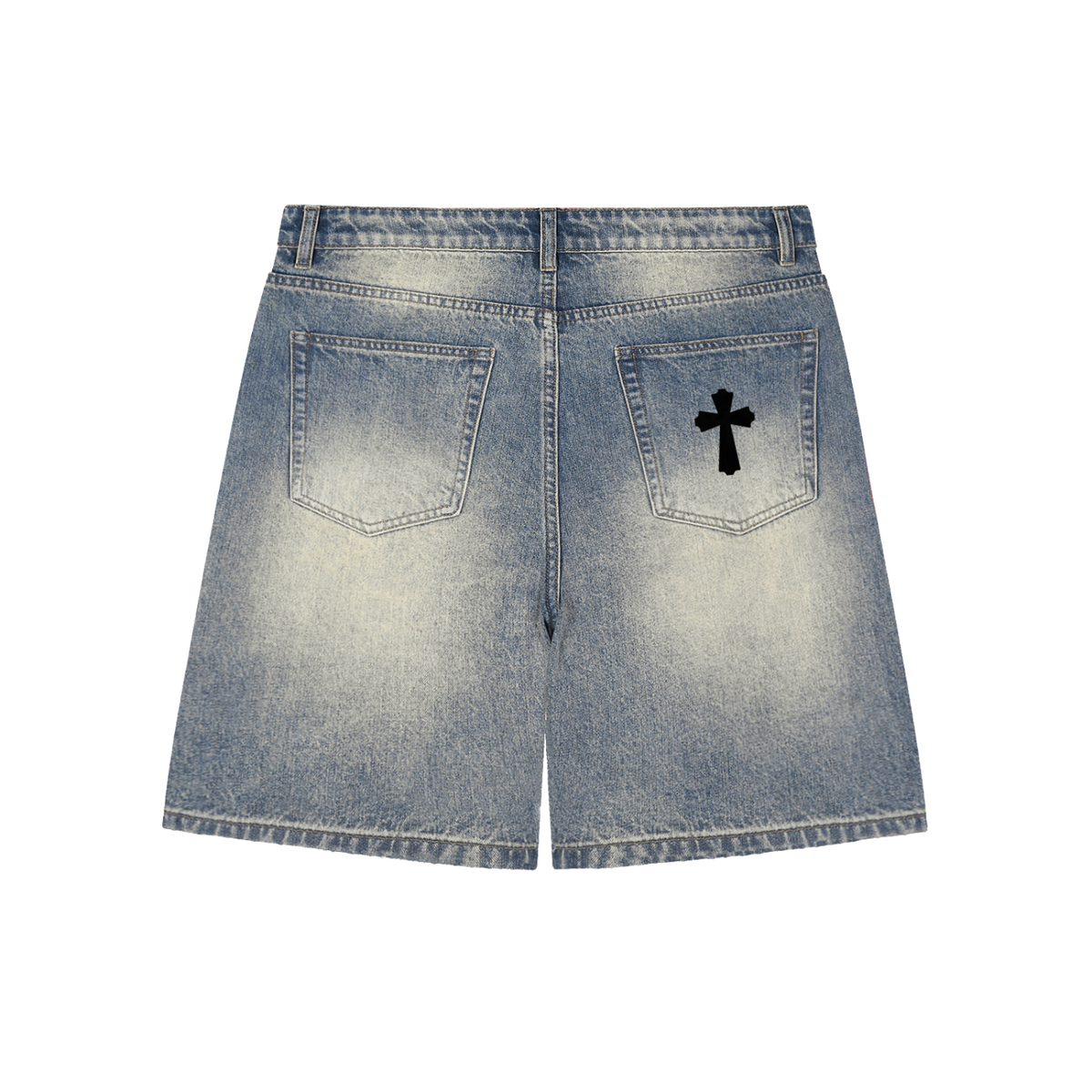 Distressed Baggy Denim