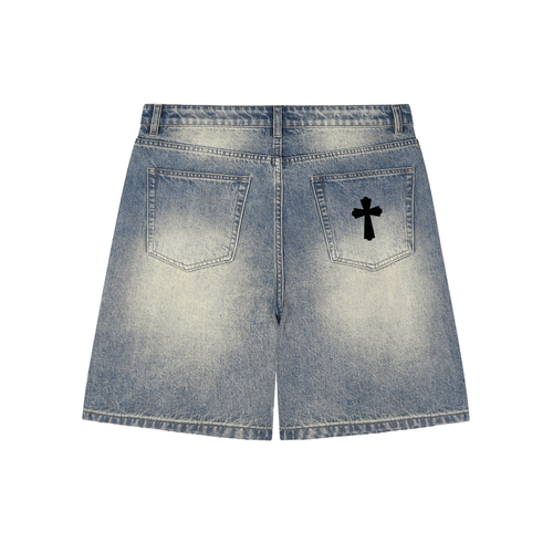 Distressed Baggy Denim